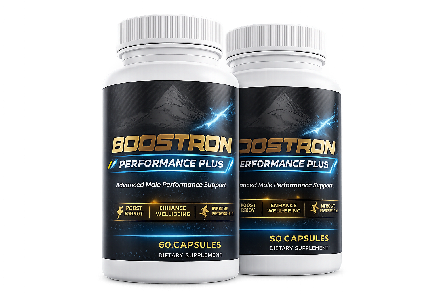 Boostron Performance Plus - 2 Bottles (120 Capsules)